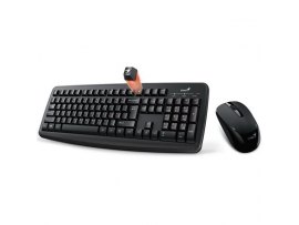 Set klávesnice + myš Genius Smart KM-8100 - černá / bezdrátová