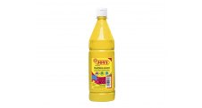 Tekuté temperové barvy JOVI PREMIUM v lahvi - 1000 ml / žlutá