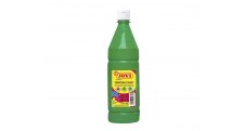 Tekuté temperové barvy JOVI PREMIUM v lahvi - 1000 ml / zelená