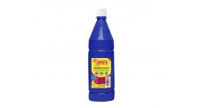 Tekuté temperové barvy JOVI PREMIUM v lahvi - 1000 ml / tmavě modrá