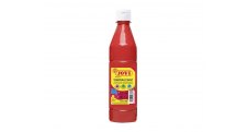 Tekuté temperové barvy JOVI PREMIUM v lahvi - 500 ml / červená