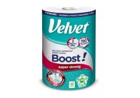 Utěrky papírové Velvet Boost - 150 útržků / třívrstvé