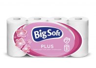 Big Soft Plus toaletní papír 2-vrstvý 8ks