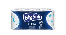 Papír toaletní Big Soft Luna 3-vrstvý / 8 ks