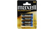 Baterie Maxell Super Alkaline - baterie tužková AA / 4ks