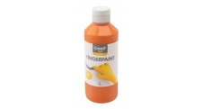 Prstové barvy Creall Happy - oranžová / 250 ml