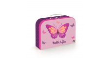 Školní kufřík - Motýl / růžová