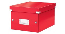 Krabice Click & Store - M střední / červená