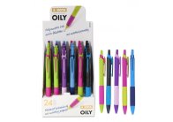 Kuličkové pero Oily - barevný mix