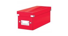 Krabice Leitz Click & Store - na CD / červená