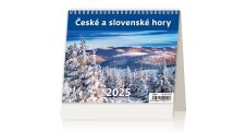 Kalendář stolní MINI - Českké a slovenské hory / SM09