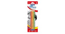 Trojhranné grafitové tužky 9511/4 - tři tvrdosti