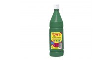 Tekuté temperové barvy JOVI PREMIUM v lahvi - 1000 ml / tmavě zelená