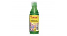 Tekuté temperové barvy JOVI PREMIUM v lahvi - 250 ml / glitr zelená