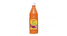 Tekuté temperové barvy JOVI PREMIUM v lahvi - 1000 ml / oranžová