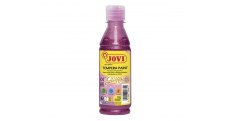 Tekuté temperové barvy JOVI PREMIUM v lahvi - 250 ml / glitr růžová