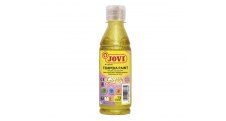 Tekuté temperové barvy JOVI PREMIUM v lahvi - 250 ml / glitr žlutá