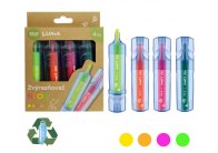 Zvýrazňovač LUMA ECO Neon / sada 4 ks